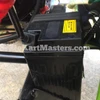 Assembled TrailMaster Mini XRX/R+ Go Kart with Reverse for Ages 4 and Up, showing the electric battery and wiring system of the go-kart.