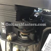 Product ASSEMBLED TrailMaster Mini XRX/R+ Go Kart with Reverse, close-up view of the engine and mechanical components.
