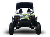 Trailmaster Challenger 200 UTV YOUTH SXS, sport side-by-side vehicle with a black canopy and rugged tires.
