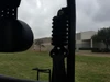 Trailmaster Taurus 200U, Utility SXS UTV suspension spring and part of the vehicle frame.