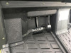Trailmaster Taurus 200U, Utility SXS UTV interior with foot pedals and rugged floor mat.