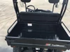 Trailmaster Taurus 200U Utility SXS UTV, front view showing the cargo bed and steering wheel inside the vehicle.