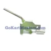 TrailMaster 200 XRS Parking Brake Lever Assembly, metallic brake lever with housing for ATV or go-kart parking brake system.