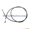 Original 43-inch front-right hydraulic brake hose for the TrailMaster 200 XRX go-kart.