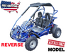 TrailMaster Mid XRX-R Go-Kart - Blue xrx-r, Xrxr, mid Xrxr, mid xrx