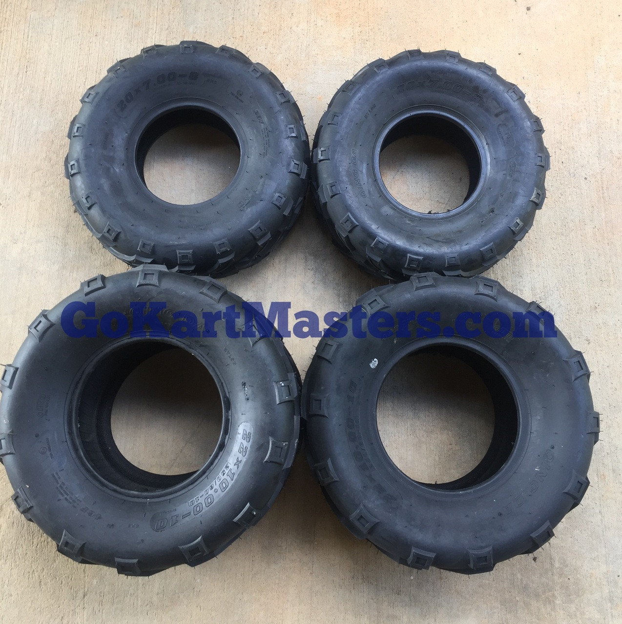 TrailMaster 300 XRX & 300 XRS Complete Tire Set