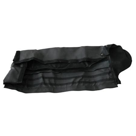 TrailMaster Mid XRX Fabric Canopy Top, black fabric canopy with a durable and weather-resistant design suitable for outdoor use.