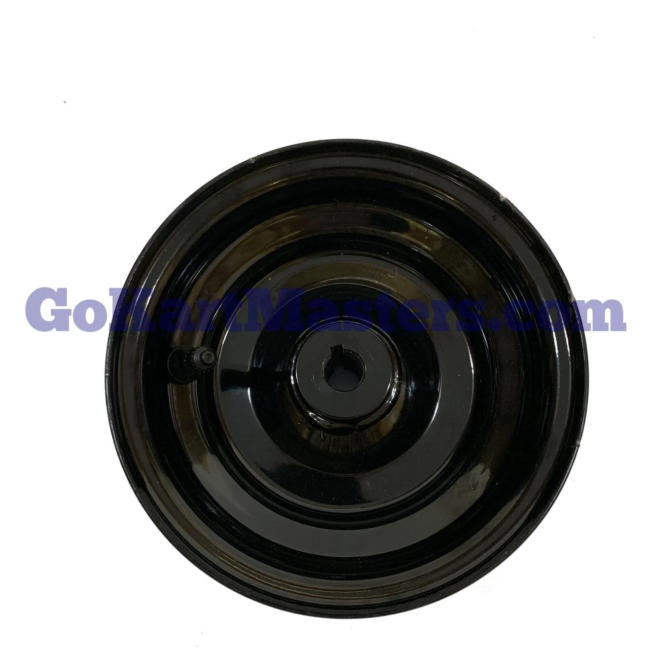 TrailMaster Go Kart Rear Rim 6-inch, black metallic, with 13-inch tires, for Mini XRS, XRX, XRX-R models.