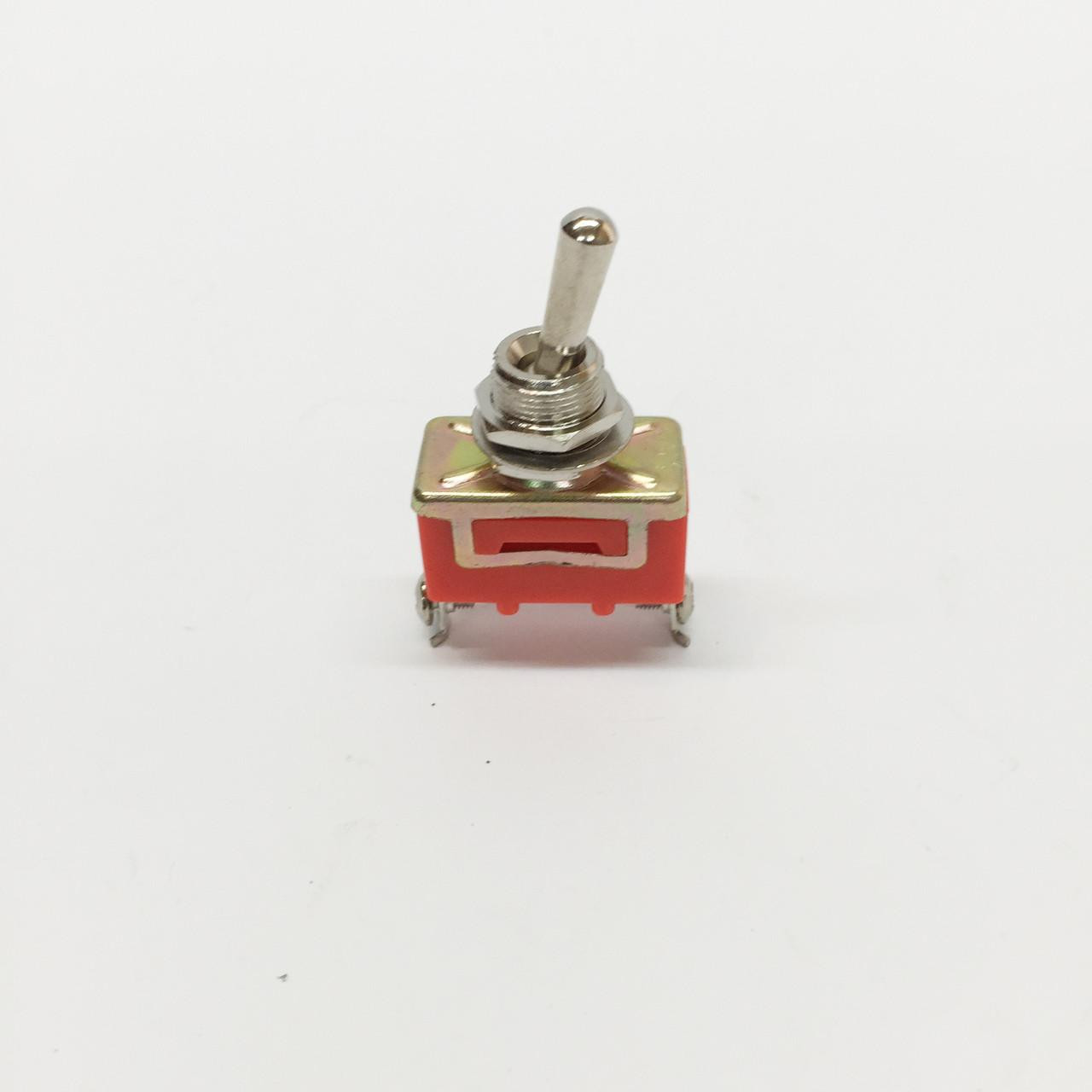 TrailMaster Mini XRXplus & XRX-Rplus Light Switch, compact electrical switch component with metal lever and red plastic base.