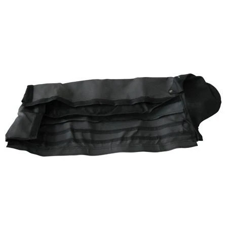 TrailMaster Blazer4 150 Fabric Canopy Top (4 seat), black fabric canopy top with mounting straps for the vehicle.