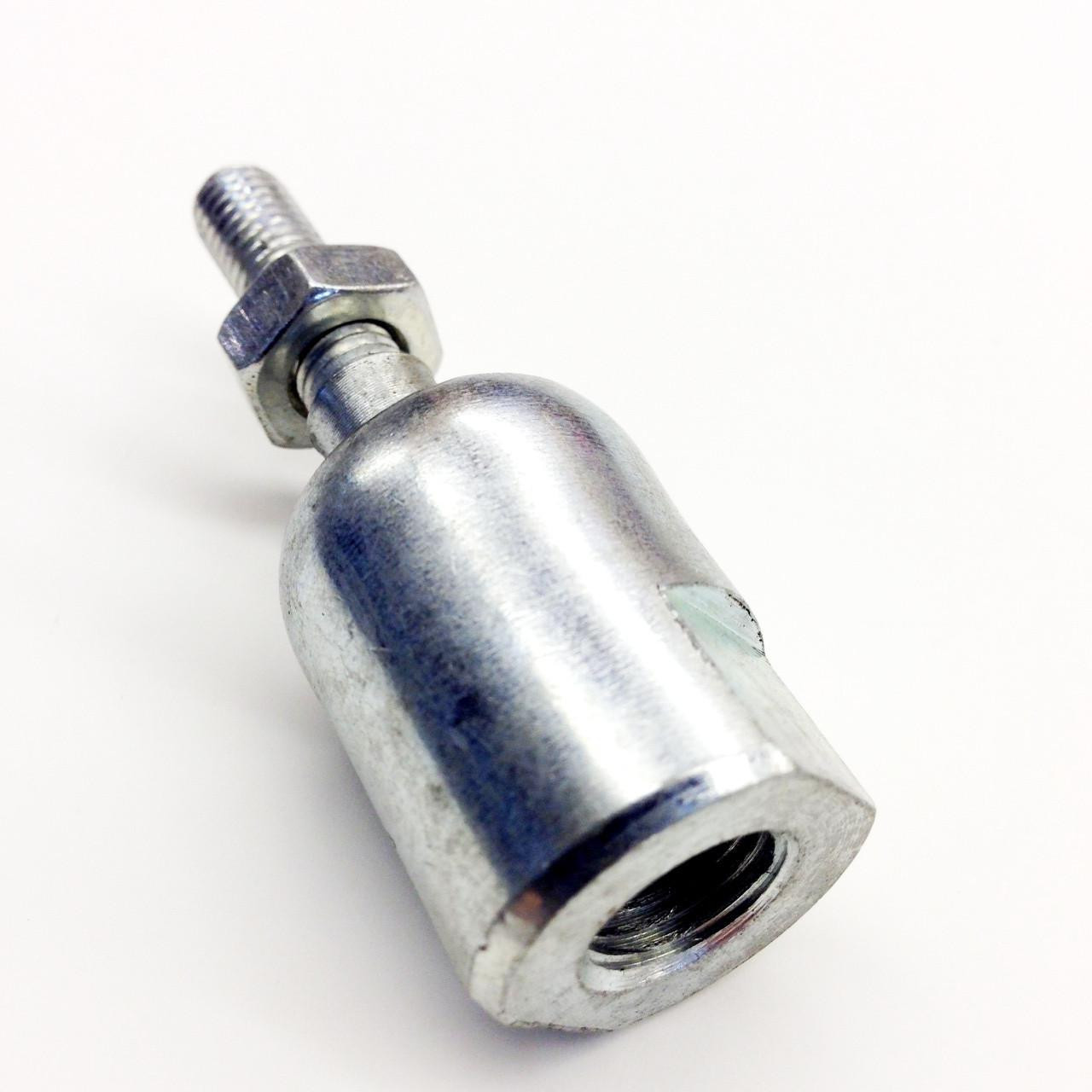 Cheetah 8 Go Kart Inner Steering Joint/Ball Joint, metallic steering component with bolt and nut, used for go-kart steering system.
