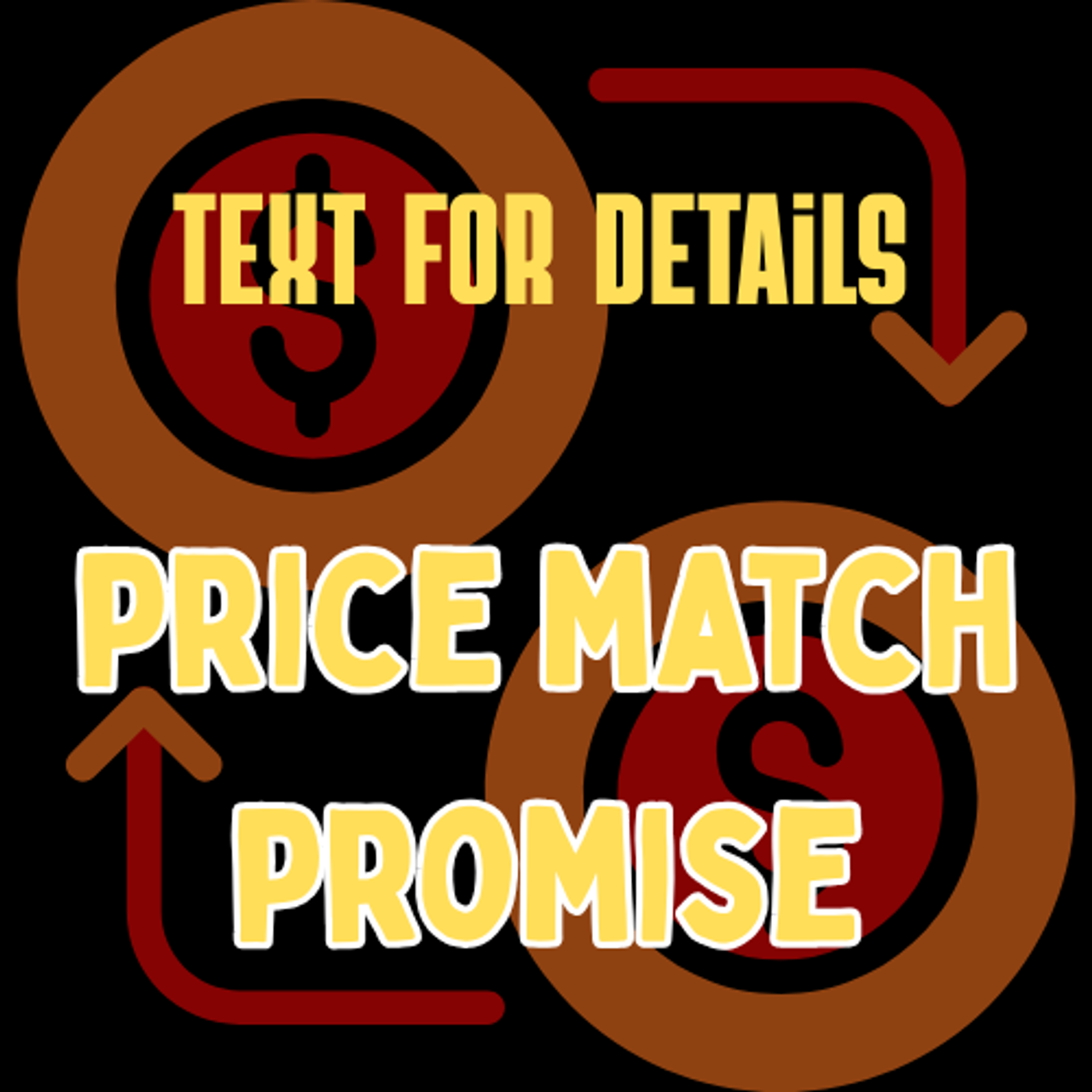 GKM price match promise- we'll give you the best price on any trailmaster product