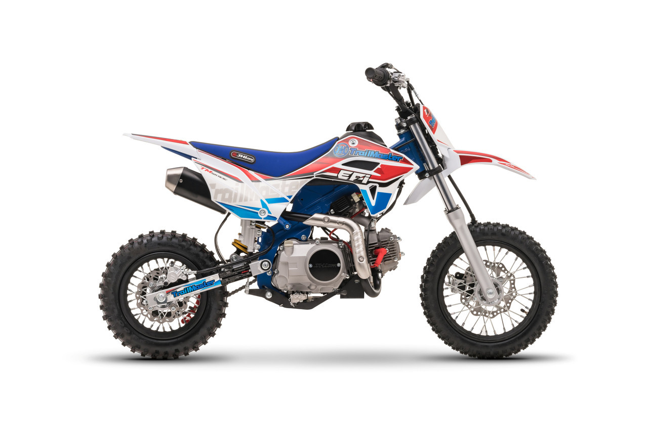 Trailmaster SK110 kids EFI bike blue