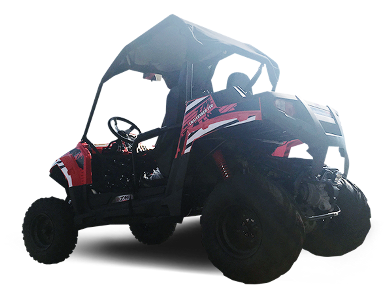TrailMaster Challenger 200 utility UTV with 169cc engine and roll cage