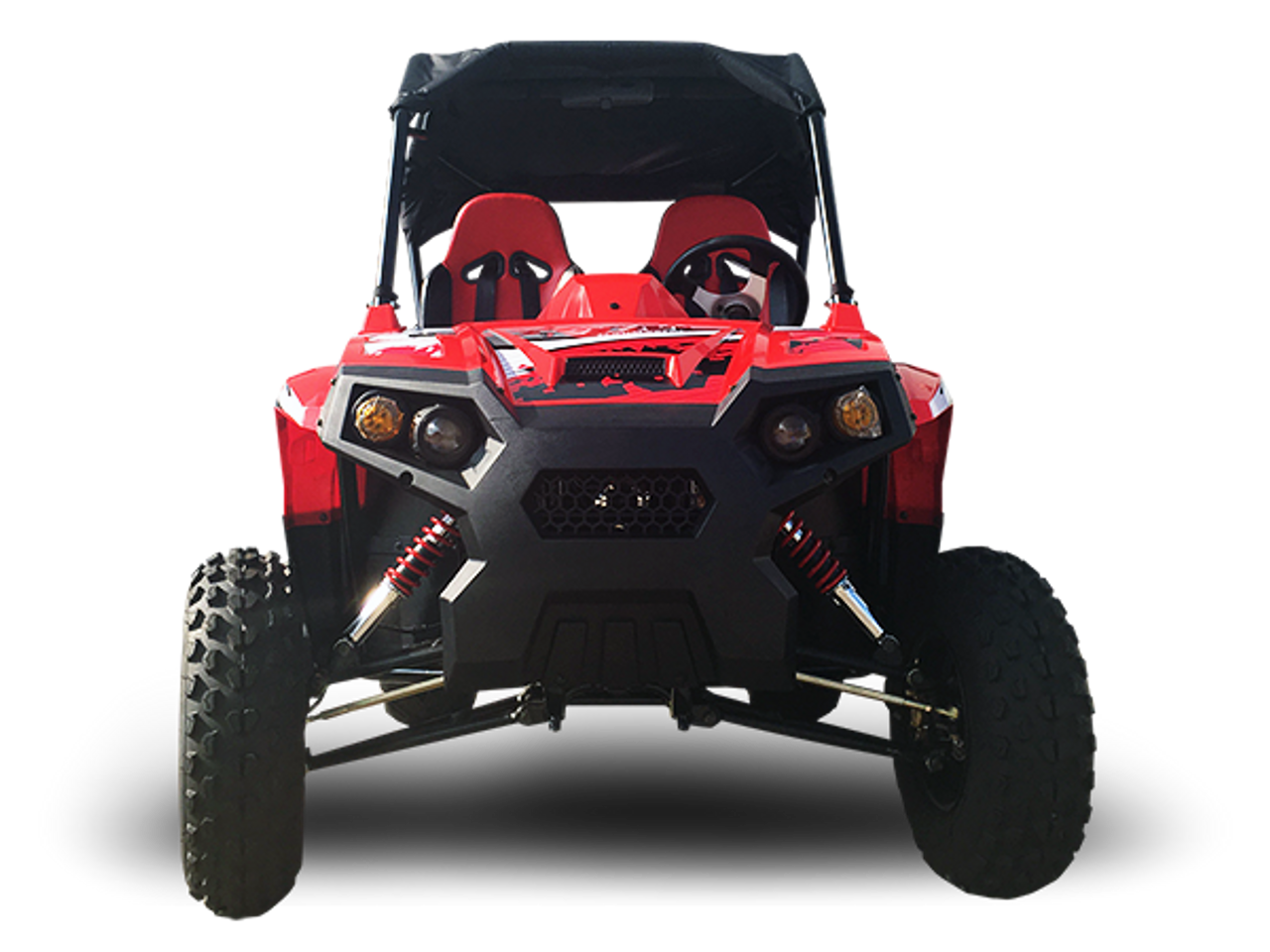 TrailMaster Challenger 200 utility UTV with 169cc engine and roll cage