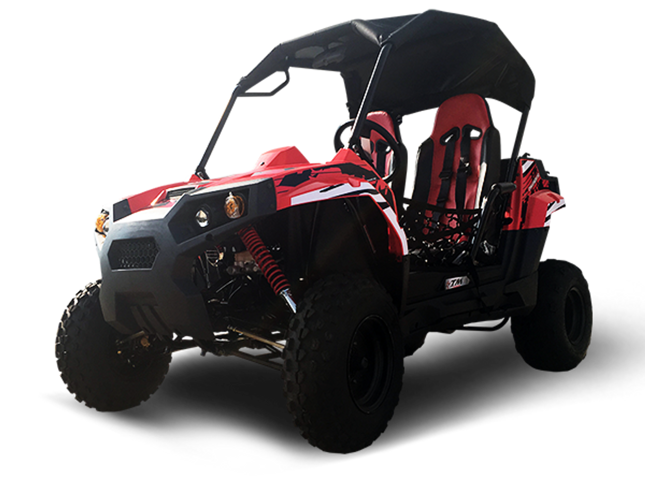 TrailMaster Challenger 200 utility UTV with 169cc engine and roll cage