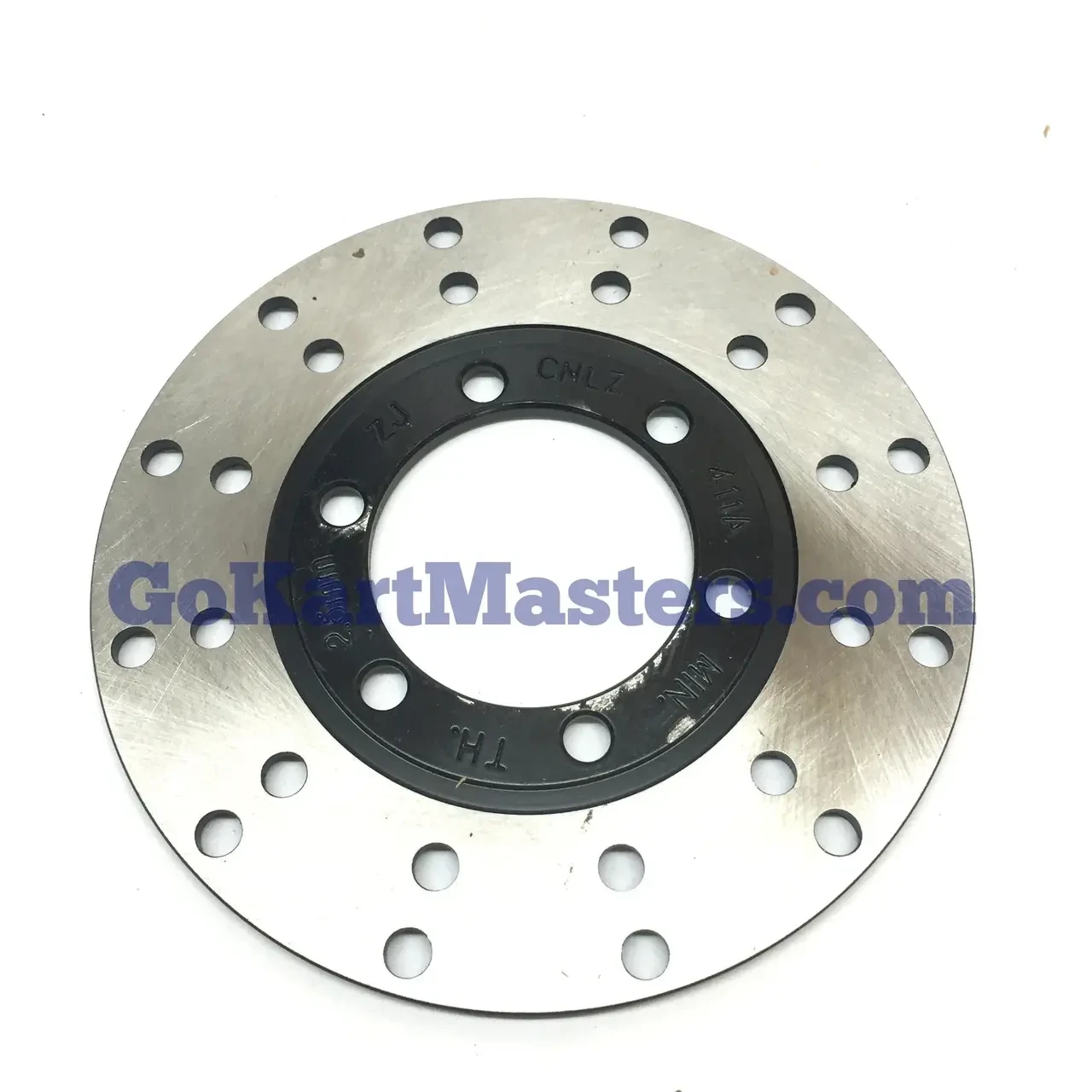 TrailMaster 200 XRS Front Brake Disc, high-performance motorcycle brake rotor with drilled holes for improved heat dissipation.