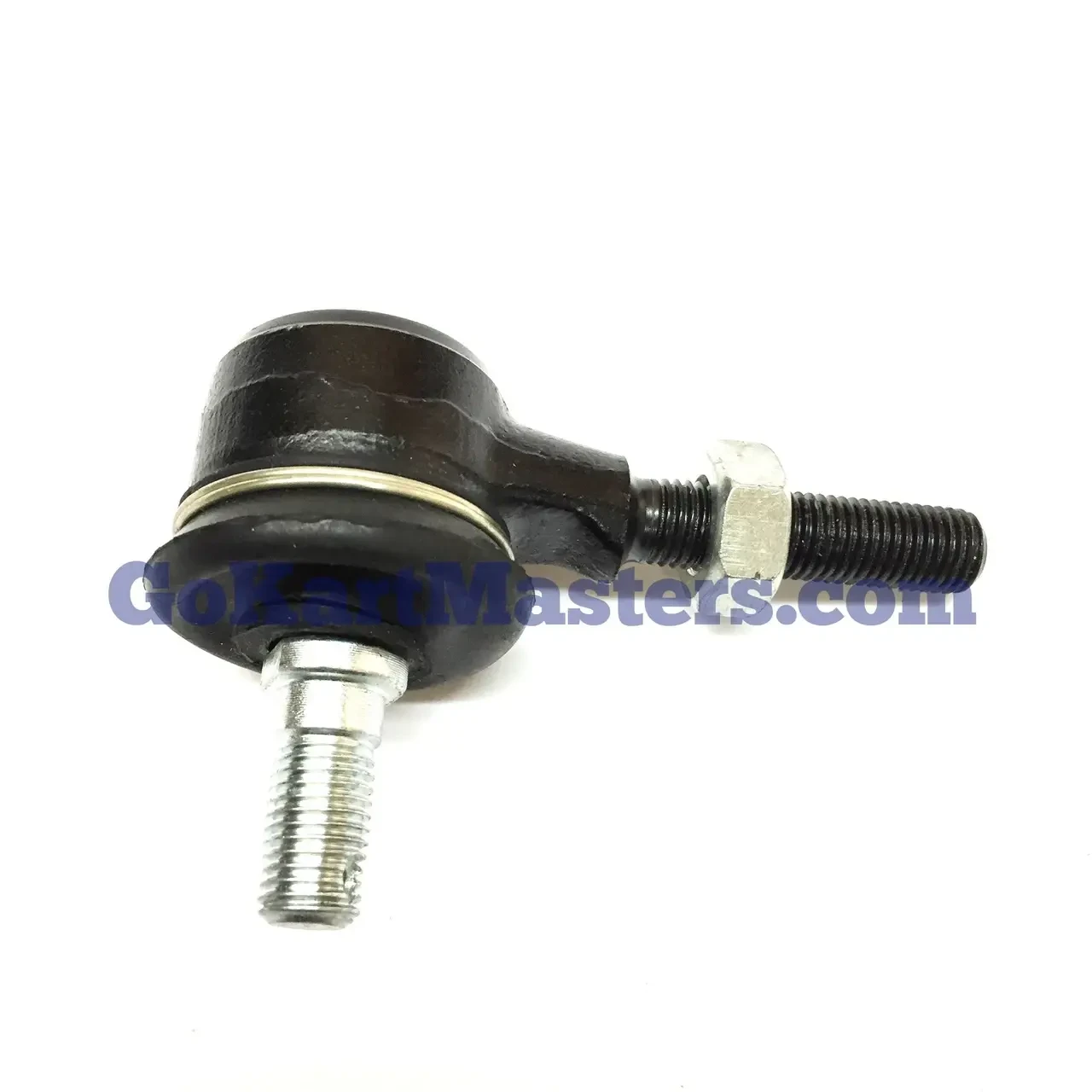 TrailMaster 200 XRX Outer Steering Rod End, black metal mechanical steering component with threaded ends for vehicle control