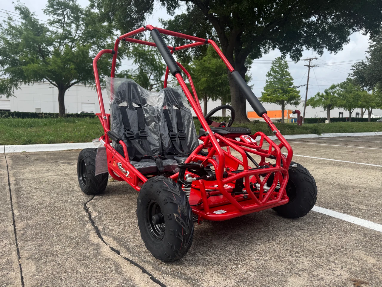 TrailMaster Apache 7 Mid-Size Go-Kart for Kids Ages 6-12