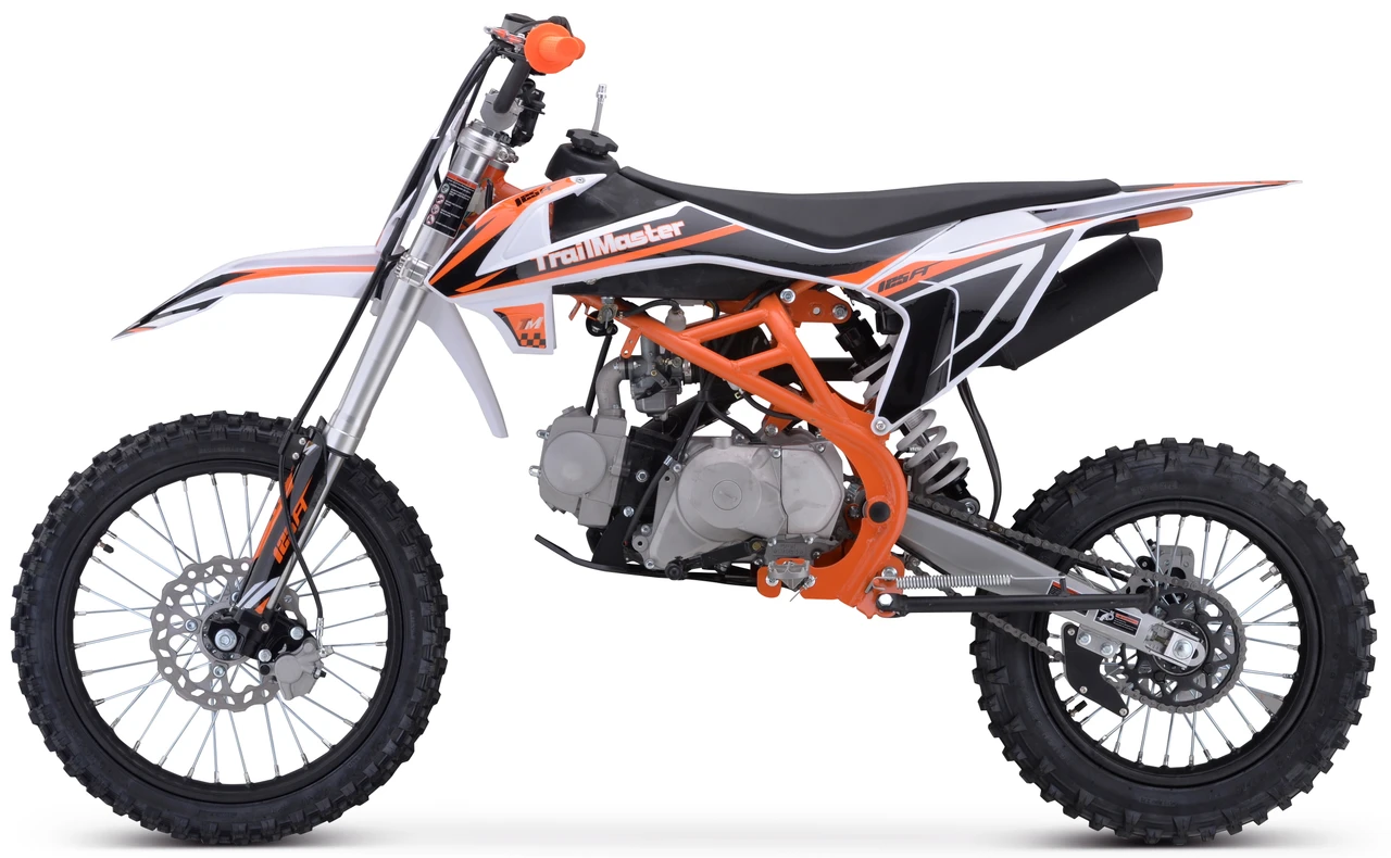 TrailMaster TM29-125 Manual Youth Dirt Bike red