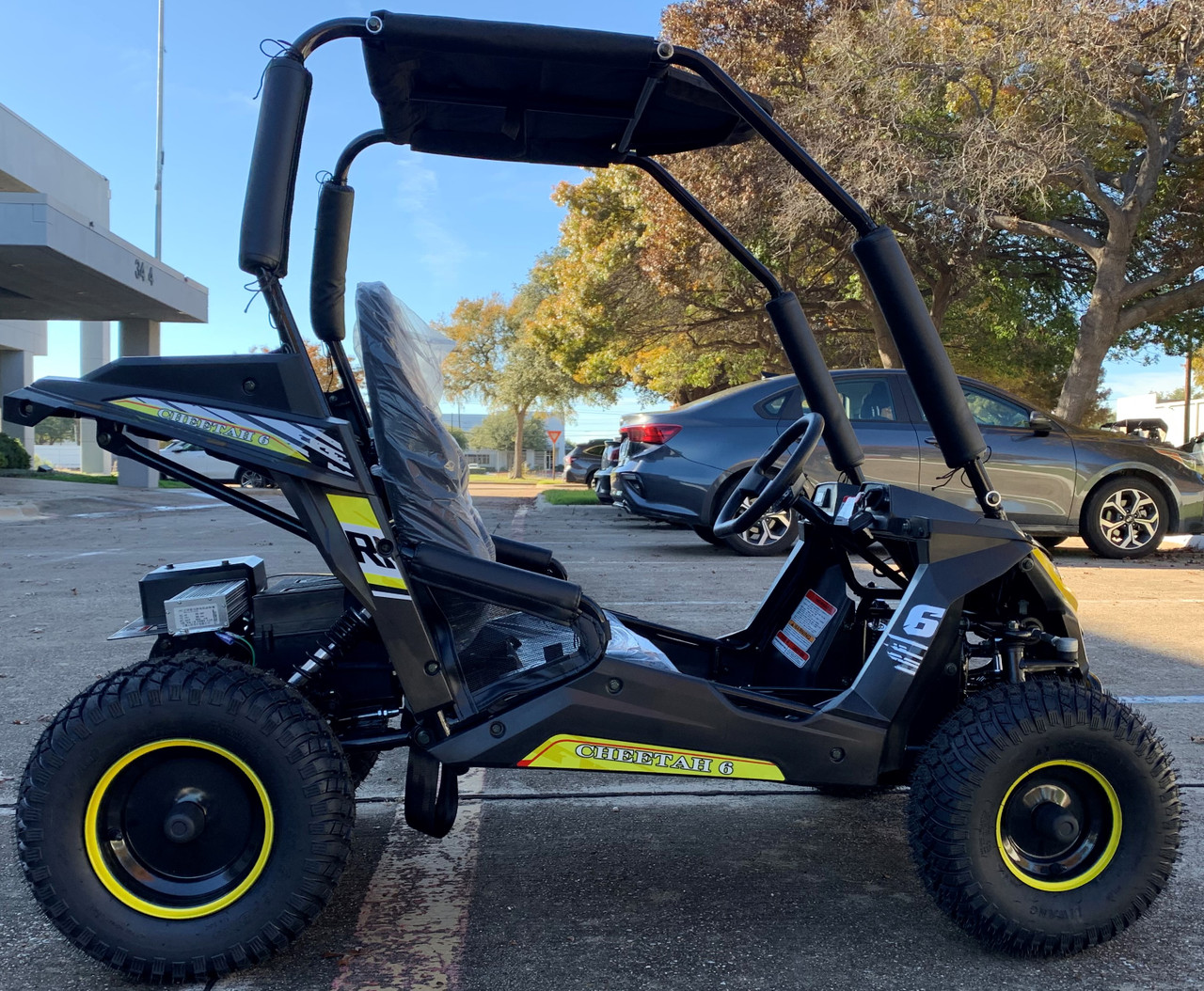 TrailMaster Cheetah i6 Electric Go-Kart battery powered for kids