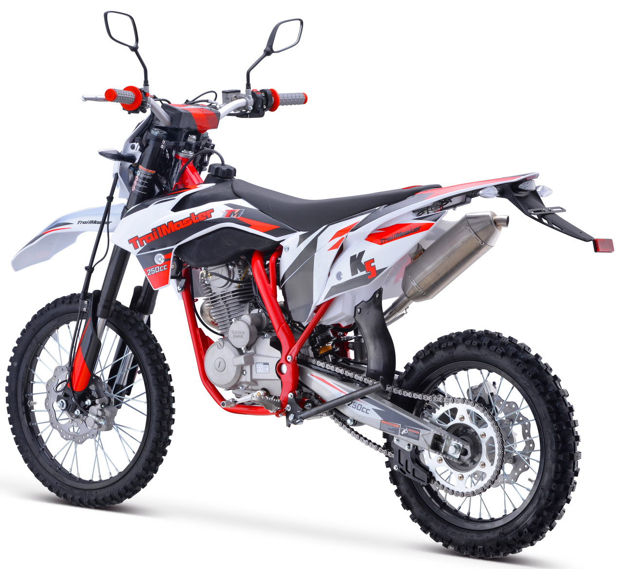 TrailMaster TM31X-250 Deluxe Full-Size Manual Dirt Bike