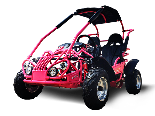 new and improved Mid XRX with bucket seats, headlights, and adjustable seats to fit kids and adults