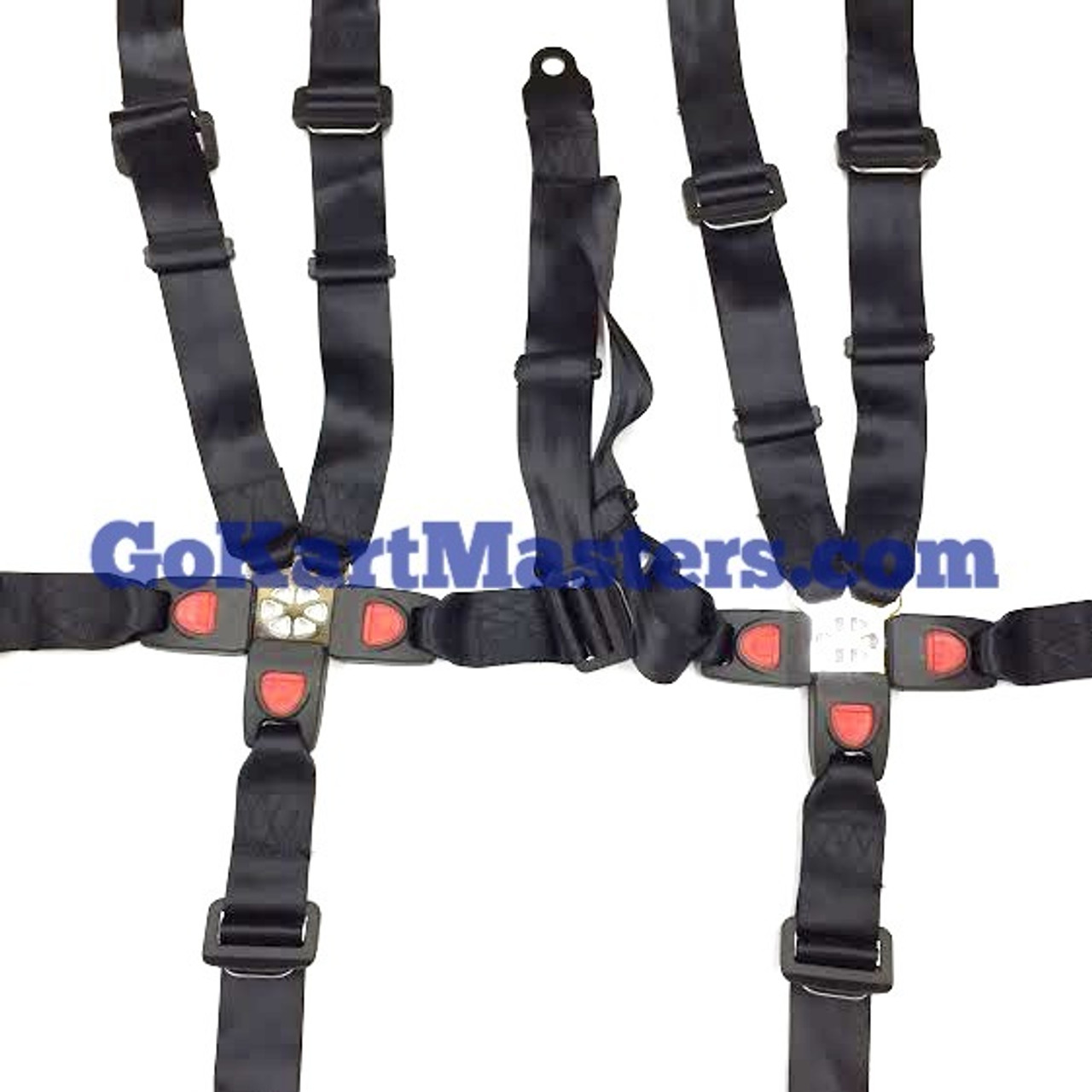 Go Kart Seat Seat Belt Harness Kit 150cc Hammerhead Gts 150 Point Dual Set Mx 