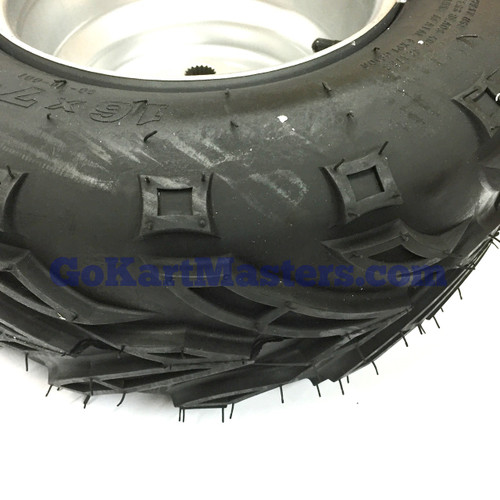 TrailMaster Left Rear Wheel Assembly - Mid XRX, Mid XRX-R & Blazer