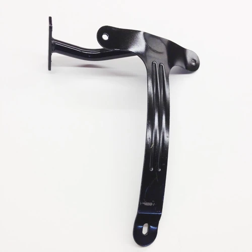 TrailMaster Go Kart 300 XRX & 300 XRS Front Right Fender Bracket, black metal component for front right fender support.