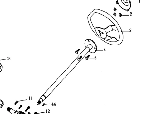 TRAILMASTER MID XRX AND MID XRX-R STEERING SHAFT