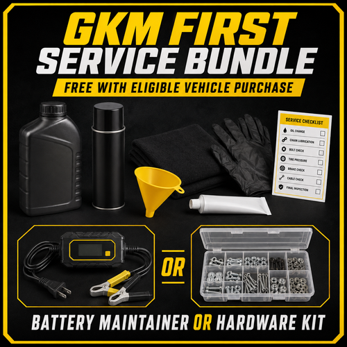 FREE 2026 GKM First Service Bundle
