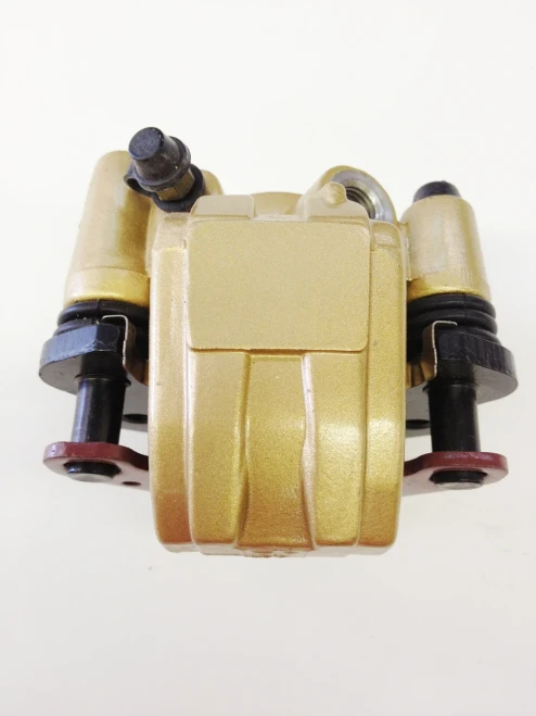 Original hydraulic front-left brake caliper for the TrailMaster 200 XRX go-kart.