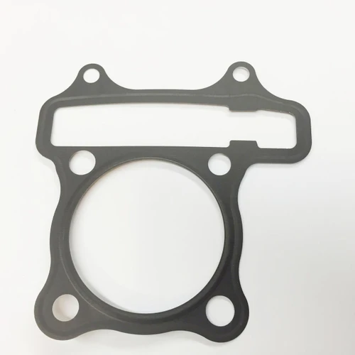 TrailMaster 150 XRS & 150 XRX Cylinder Gasket, black rubber gasket for engine sealing.