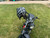 Black Web Youth Helmet, Trailmaster go kart helmet