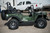 Trailmaster Army Vehicle GK6125A- a fun retro go kart that looks like an army jeep-style machine.