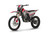 TM MX250 Pro Dirt Bike, a safety motorcycle with red, black, and gray graphics and off-road tires.