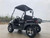 TM Taurus200/EU Side by Side, black utility vehicle with off-road tires and a cargo bed, parked on a concrete surface.