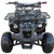 TM 3125R ATV, black all-terrain vehicle with a rugged design, front view showing large tires, protective bumpers, and handlebars.