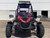 TMBlazer 200EX PREMIUM Sport Go Kart, front view showing its robust design, large off-road tires, and protective canopy.