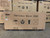 TM Mid Size Blazer 200R Go Kart with Reverse, packaged in a large cardboard box with product specifications and handling symbols printed on the side.