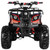 TrailMaster Mid-125R Utility ATV in youth size, shown with 8-inch wheels, front and rear racks, and 125cc engine for teens and beginner riders.