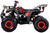 TrailMaster Mid-125R Utility ATV in youth size, shown with 8-inch wheels, front and rear racks, and 125cc engine for teens and beginner riders.