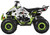 TM Mid 125 cc K125 Youth ATV, green and black off-road quad bike with large rugged tires and sporty design.
