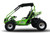 TM 200 XRS EFI Adult GoKart, lime green off-road go-kart with safety roll cage and black seats.