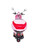 TM Milano 50N Scooter Moped, pink and red color, front view showing handlebars, mirrors, and rear light.
