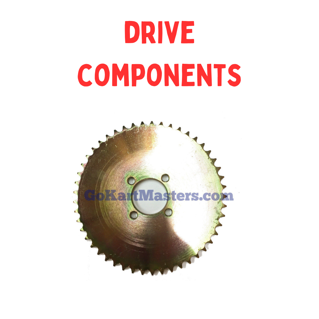 Buy trailmaster go kart drive components online. Axles, sprockets, clutches, gears, chains and more.