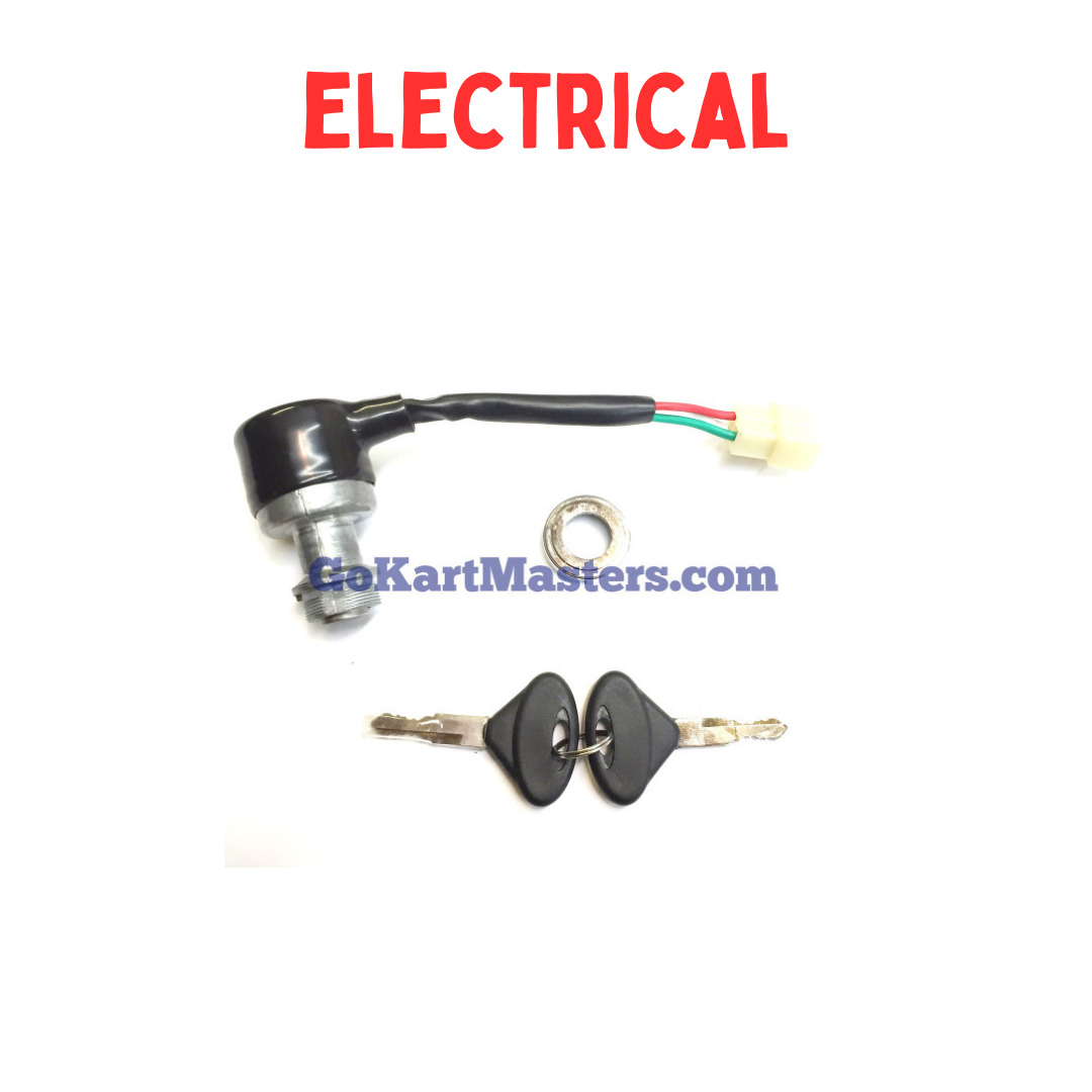 Buy Trailmaster go kart electrical parts online here. Ignition coil, key switch, wire harness, ECU, Regulator, and more.