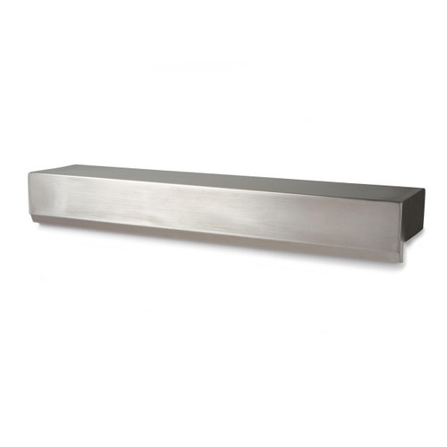 Stainless Steel Waterwall Spillway - 24" Wide at AquaNooga.com - Image 1