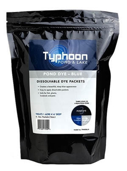 Typhoon Dark Blue Pond Dye 4oz Packs at AquaNooga.com - Image 2